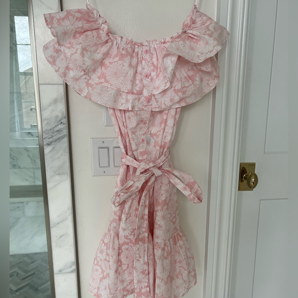 Off the shoulder floral dress